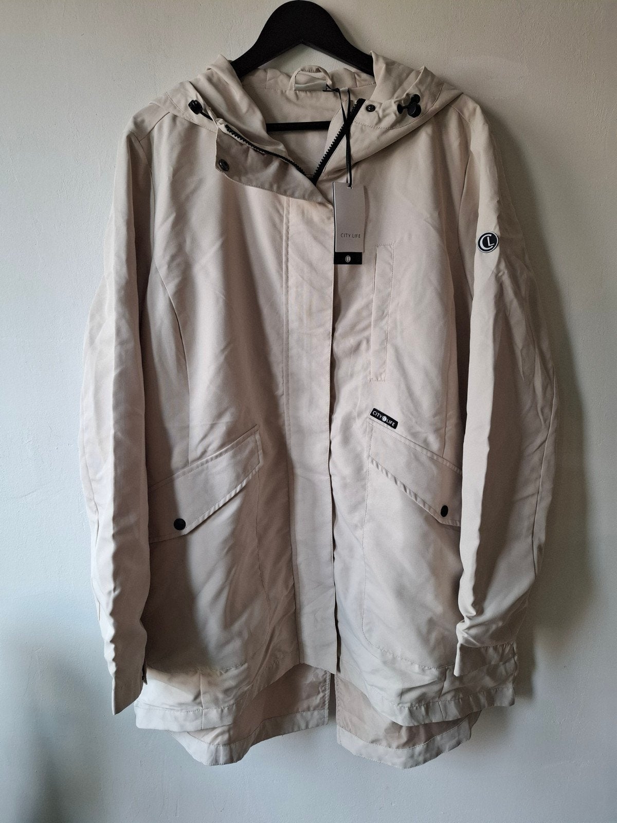 City Life zomerjas kleur: kit maat: 44, City Life, Beige, Maat 42/44 (L), Nieuw