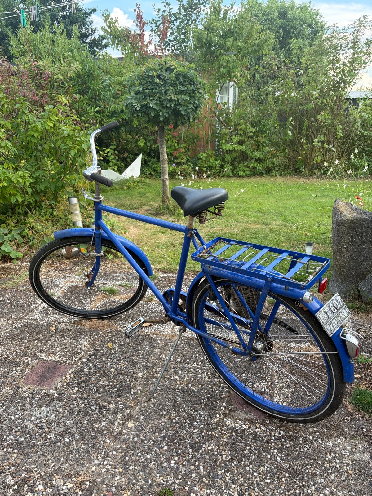 Kronan herenfiets - Klassiek en robuust, Terugtraprem, Gebruikt, 57 tot 61 cm, Ophalen