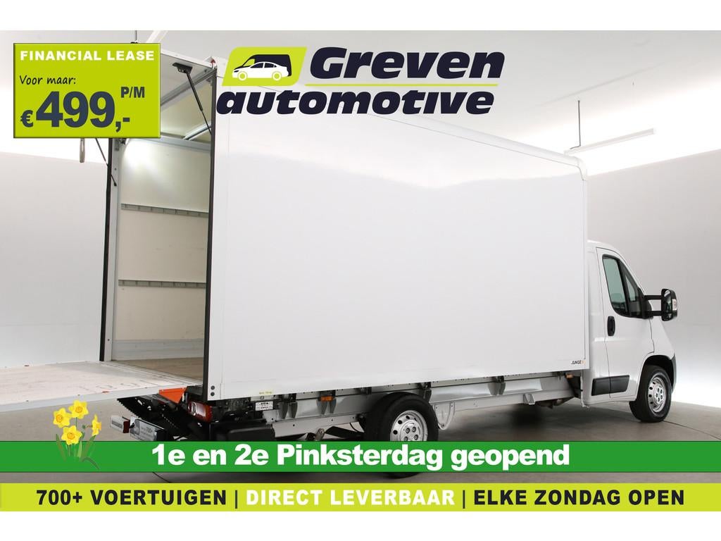 Citroën Jumper 2.2 BlueHDi 140PK 3.5t | Bakwagen | Laadklep, Voorwielaandrijving, Stof, Gebruikt, Euro 6