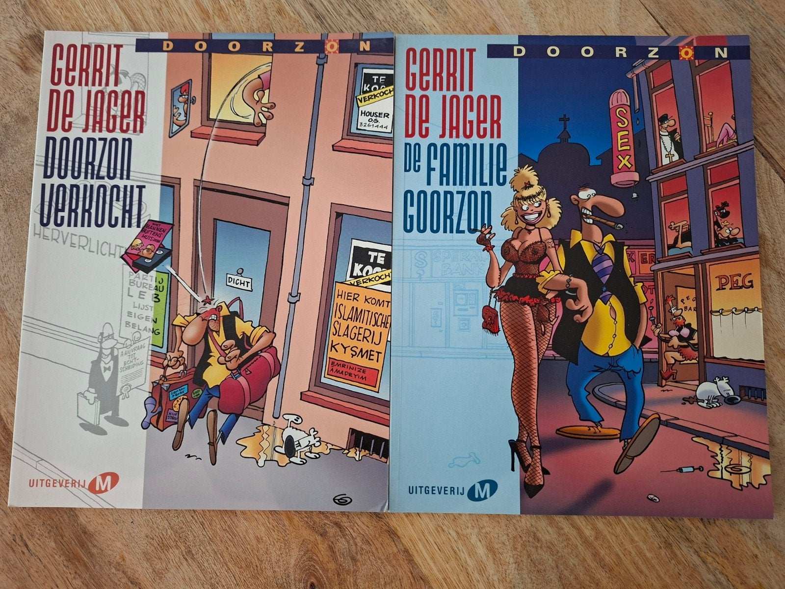 Gerrit de Jager strips, Boeken, Stripboeken, Gelezen, Meerdere stripboeken, Ophalen of Verzenden
