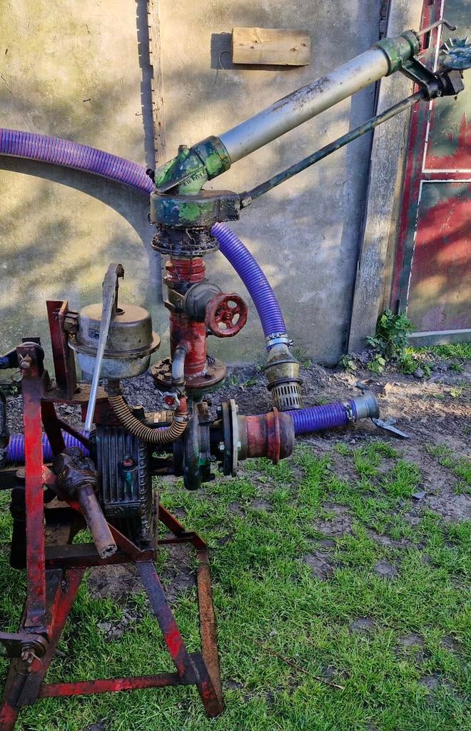 Aftakaspomp met beregeningskanon, Zakelijke goederen, Agrarisch | Werktuigen, Ophalen, Overige, Beregening en Drainage