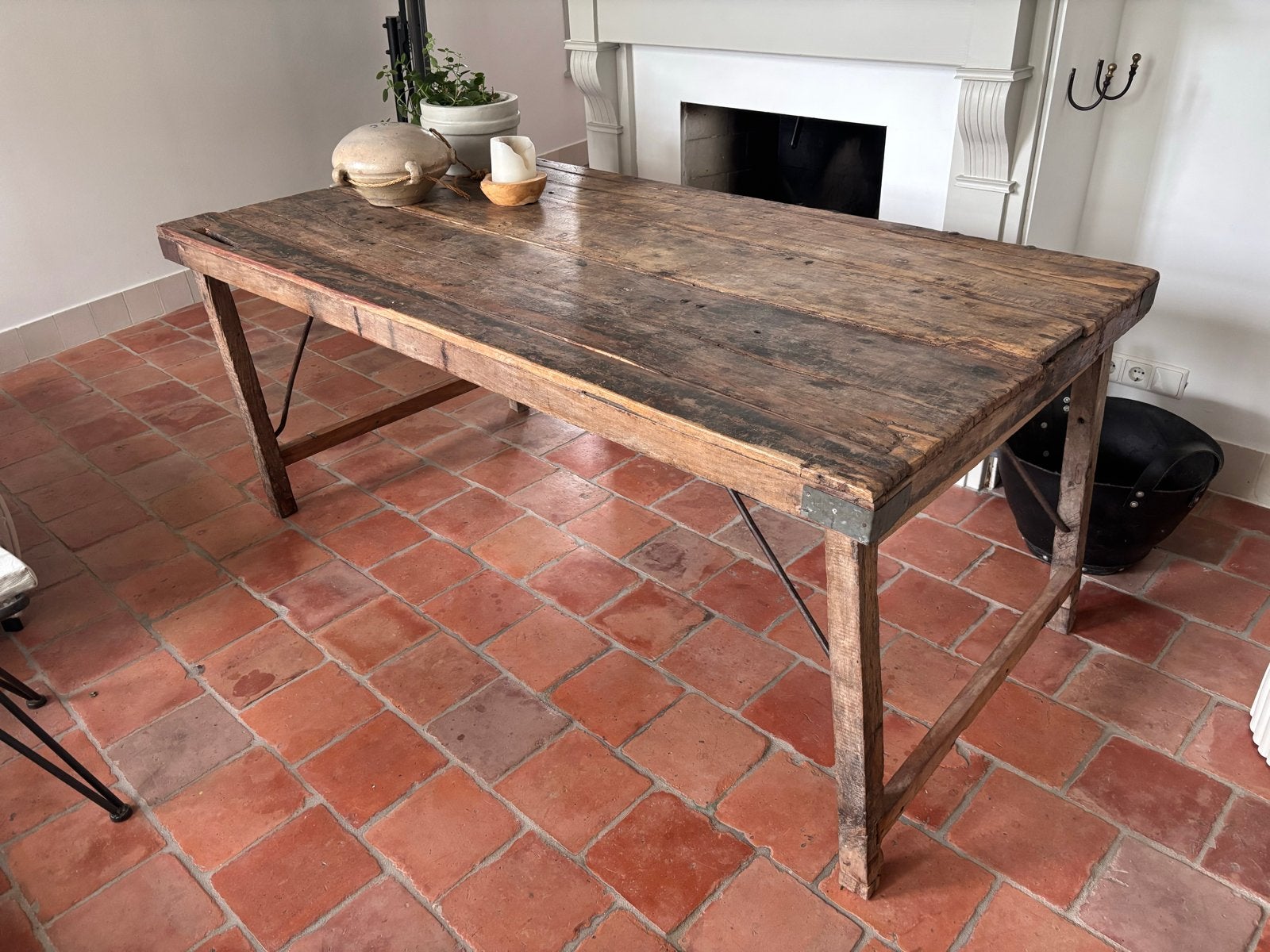 Authentieke Stoere Indiase Markttafel, Ophalen