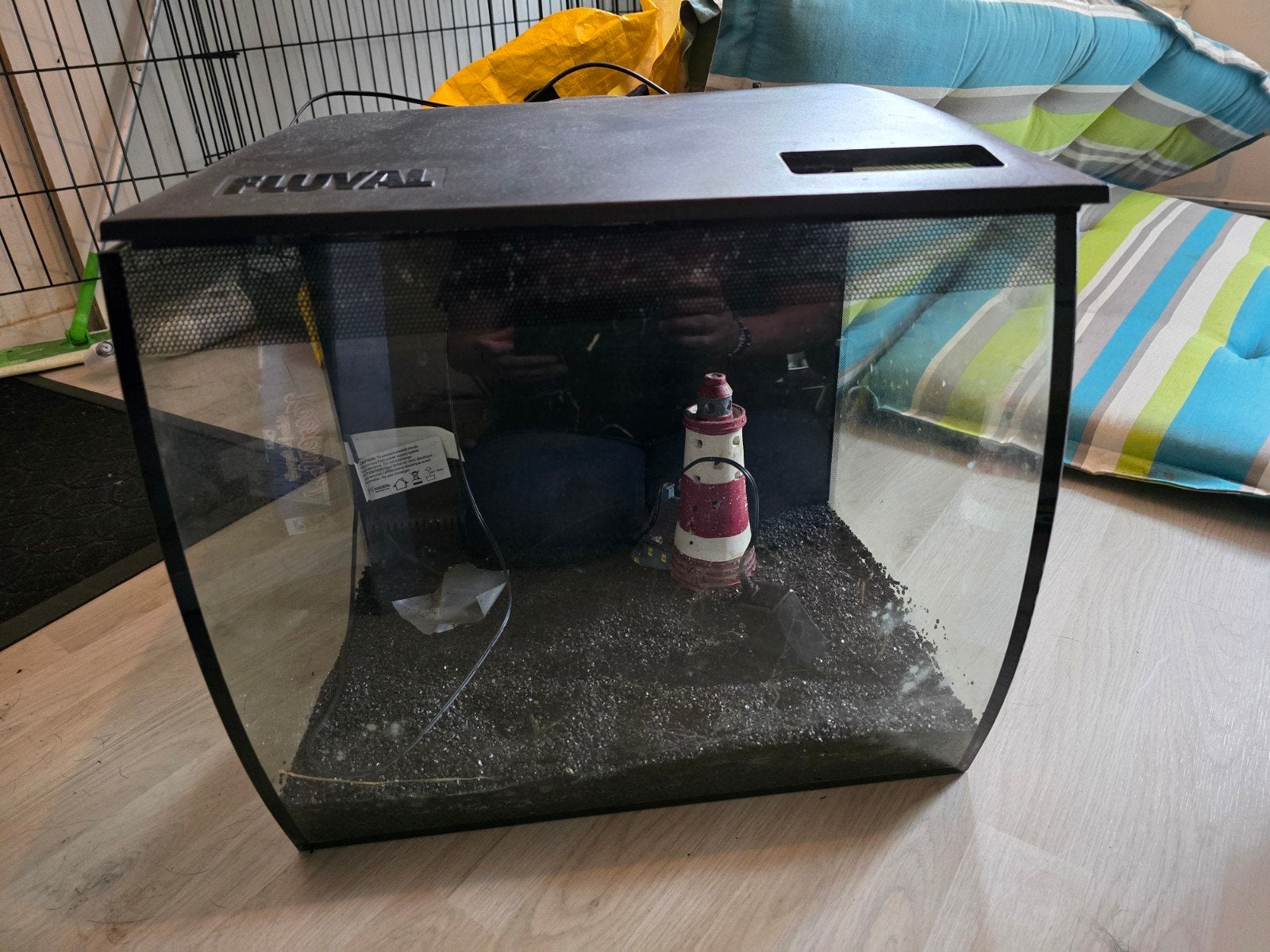 Fluval Flex compleet, Ophalen