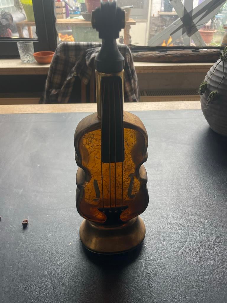 Vintage Viool Muziekdoos 'Orfeu Negro', Muziek en Instrumenten, Ophalen of Verzenden, Gebruikt