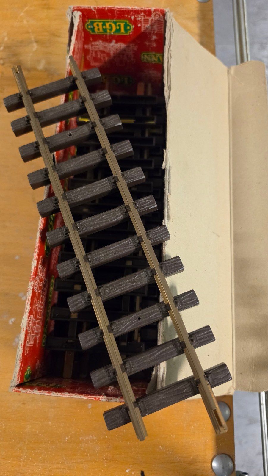Lgb 30 cm rails, Gelijkstroom, Rails, Ophalen of Verzenden, Zo goed als nieuw