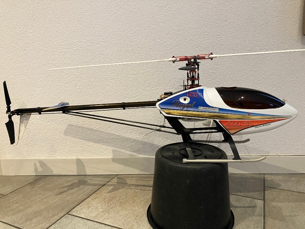 RC modelhelikopter ECO 8 Royal, RTF (Ready to Fly), Helikopter, Zo goed als nieuw, Ophalen