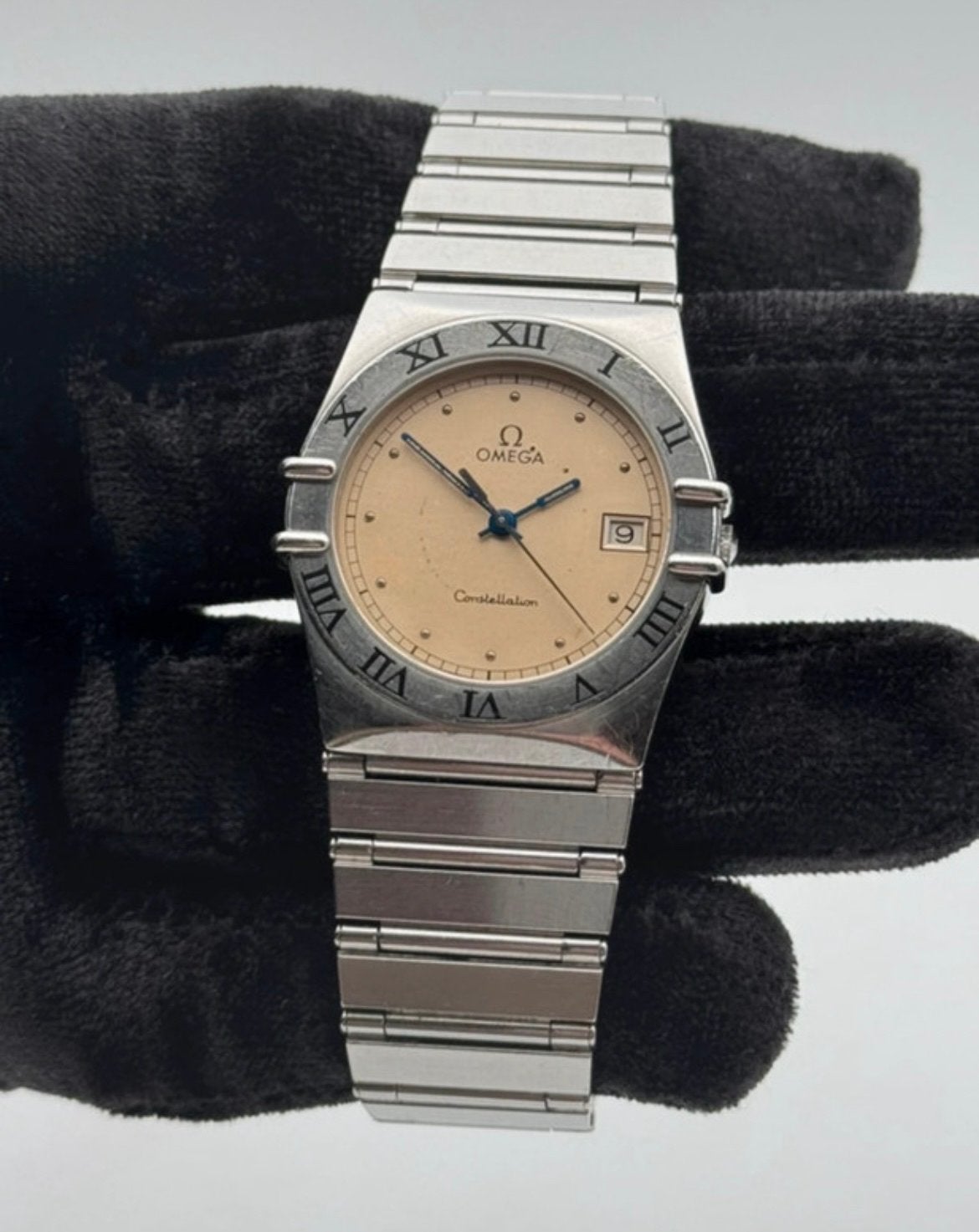 Omega Constellation Herenhorloge - Klassiek en Tijdloos, Gebruikt, Staal, Polshorloge, Ophalen of Verzenden