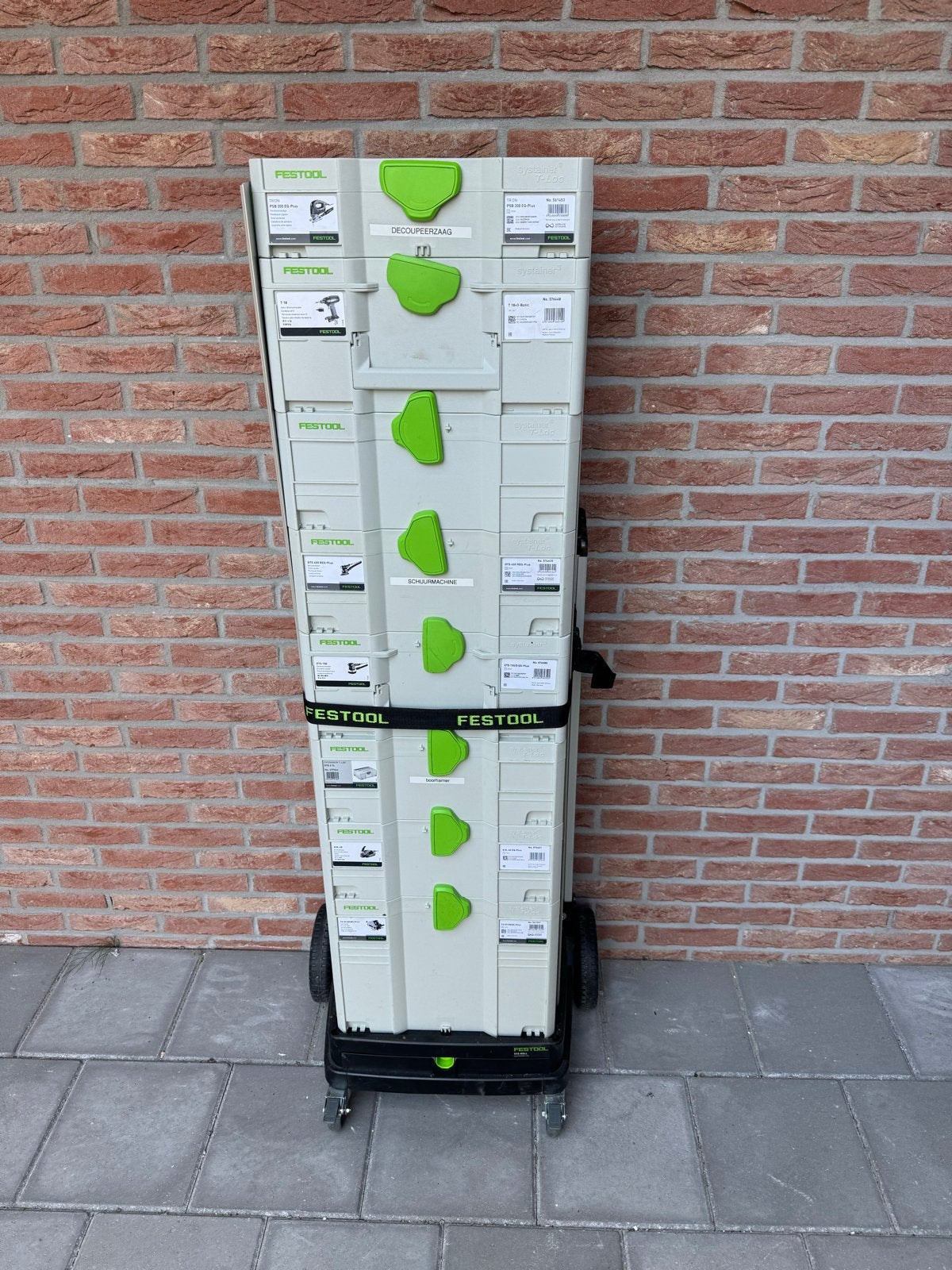 Festool gereedschapskar - Garage uitverkoop, Ophalen, Gebruikt, Gereedschapsopslag, Festool