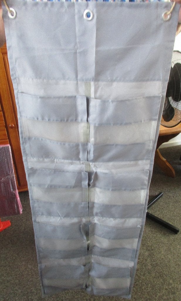 8 vaks kunststof organizer  46 x 120 cm, Ophalen of Verzenden, Zo goed als nieuw