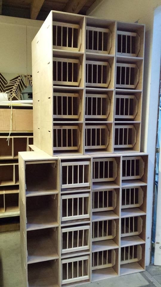 Duivinnenbakken, Meerdere dieren, Postduif