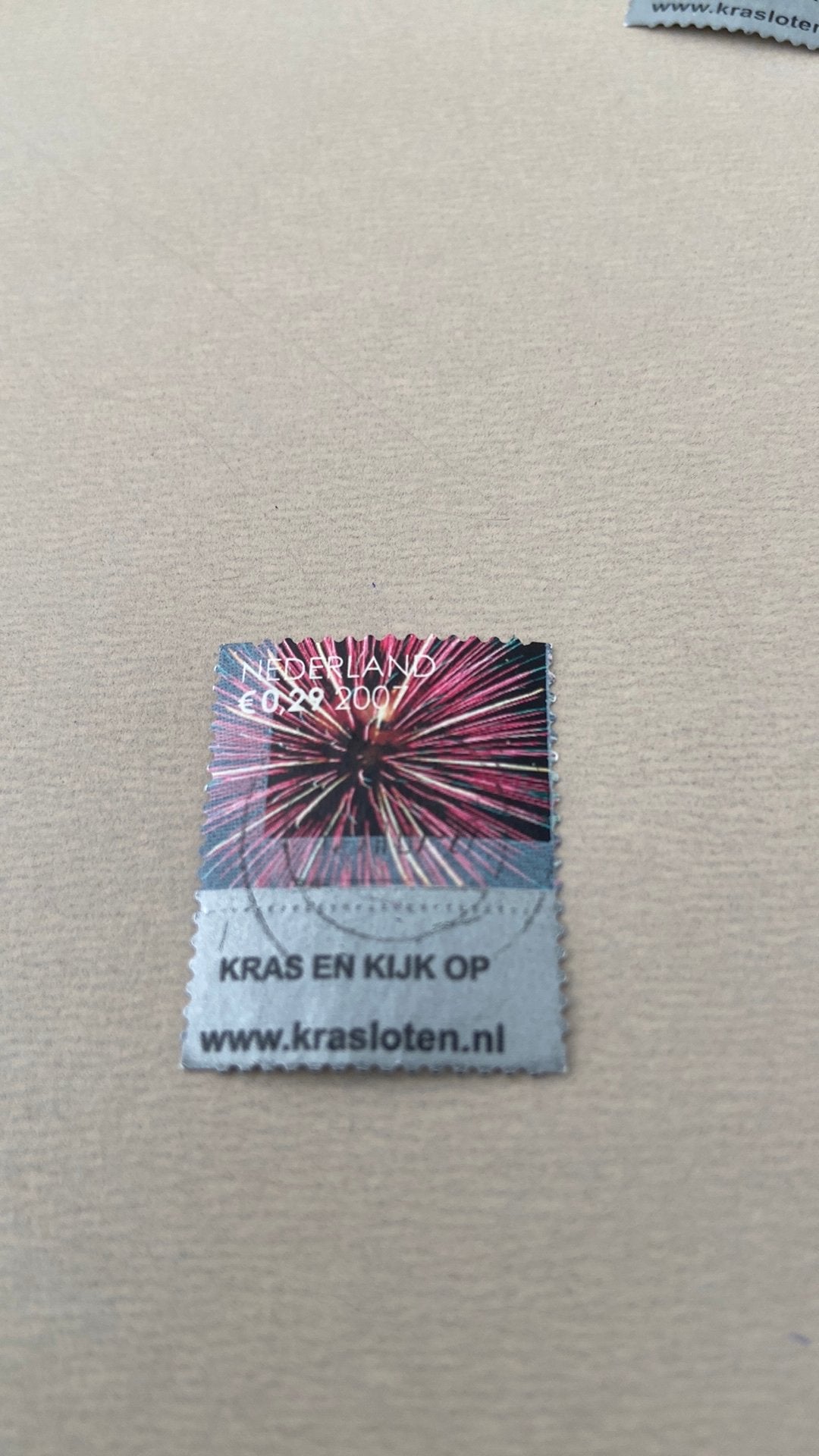 Nederland, Verzenden, Gestempeld