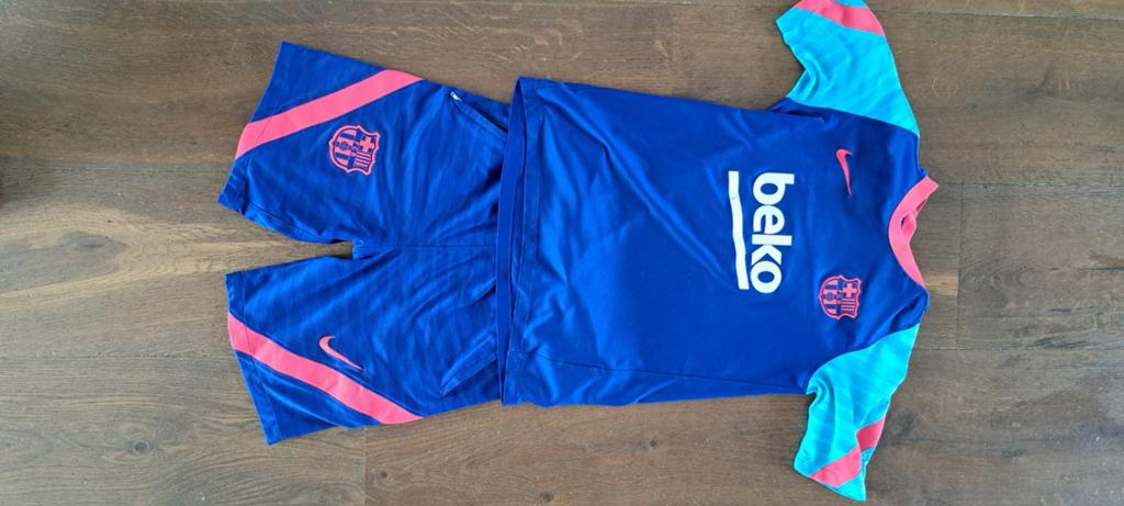 FC Barcelona thuistenue 2020/2021 - Maat 147-158 (L), Kinderen en Baby's, Kinderkleding | Maat 152, Jongen of Meisje, Sport- of Zwemkleding