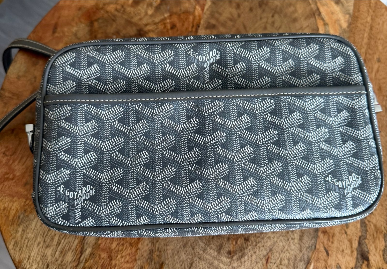Goyard Cap Vert Tas Unisex - Grijs, Verzenden, Zo goed als nieuw, Grijs, Overige merken