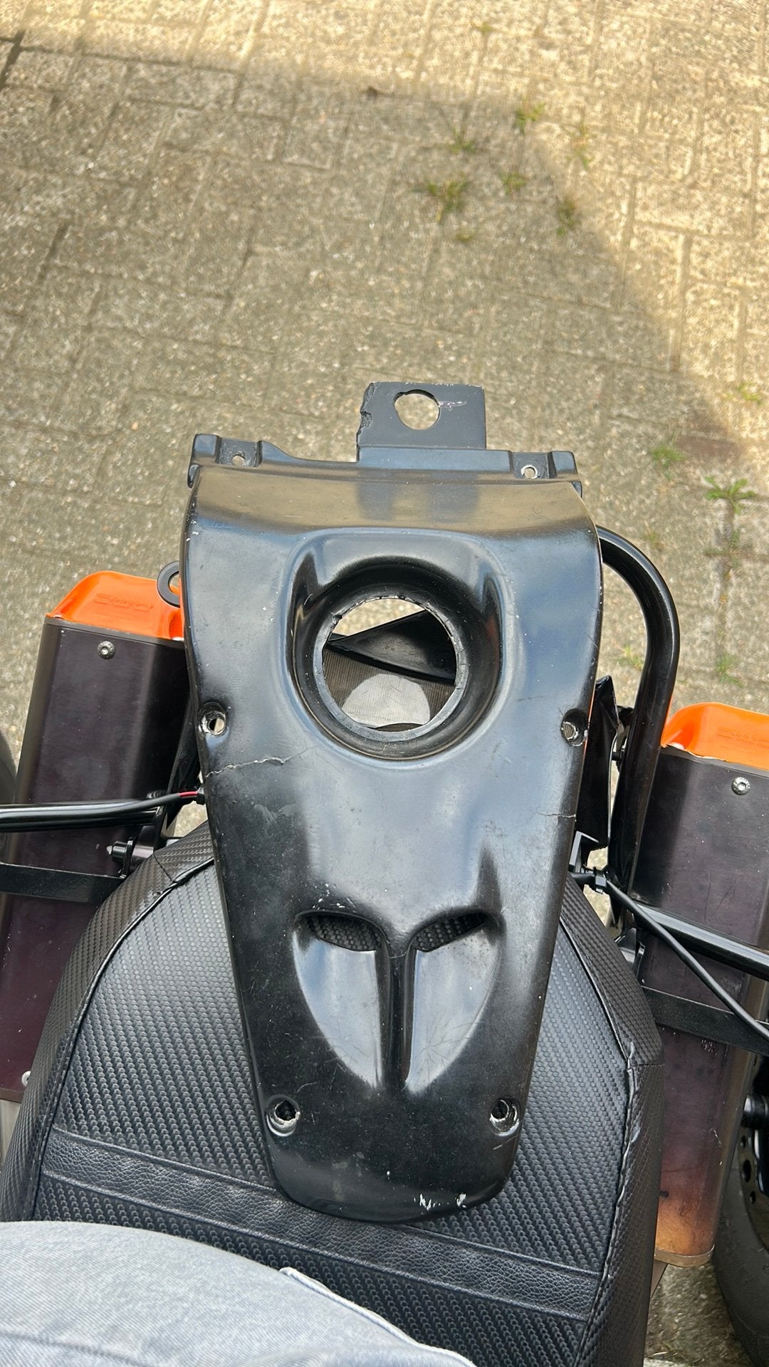 Kiesler mono seat type 1, Fietsen en Brommers, Ophalen of Verzenden, Zo goed als nieuw, Benzine