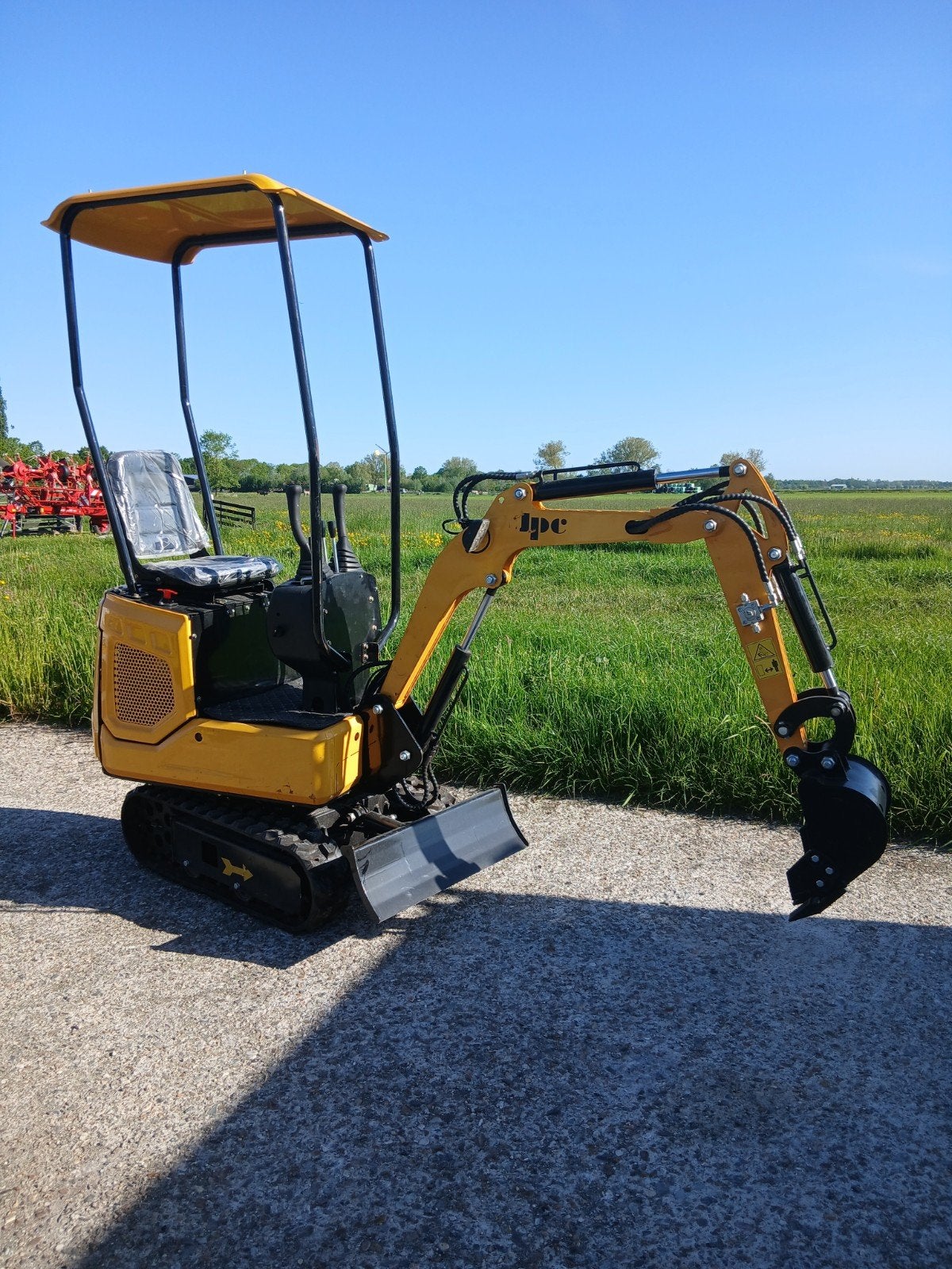 minigraver minikraan diesel 1000 kilo, Ophalen, Nieuw