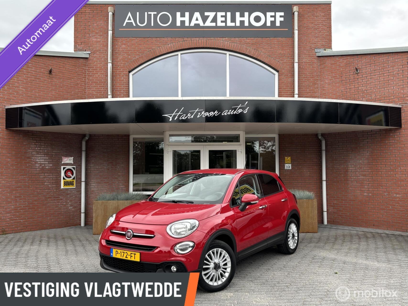 Fiat 500 X 1.3 FireFly Turbo 150 Connect Automaat | PDC V+A, Gebruikt, 4 cilinders, 150 pk, Origineel Nederlands