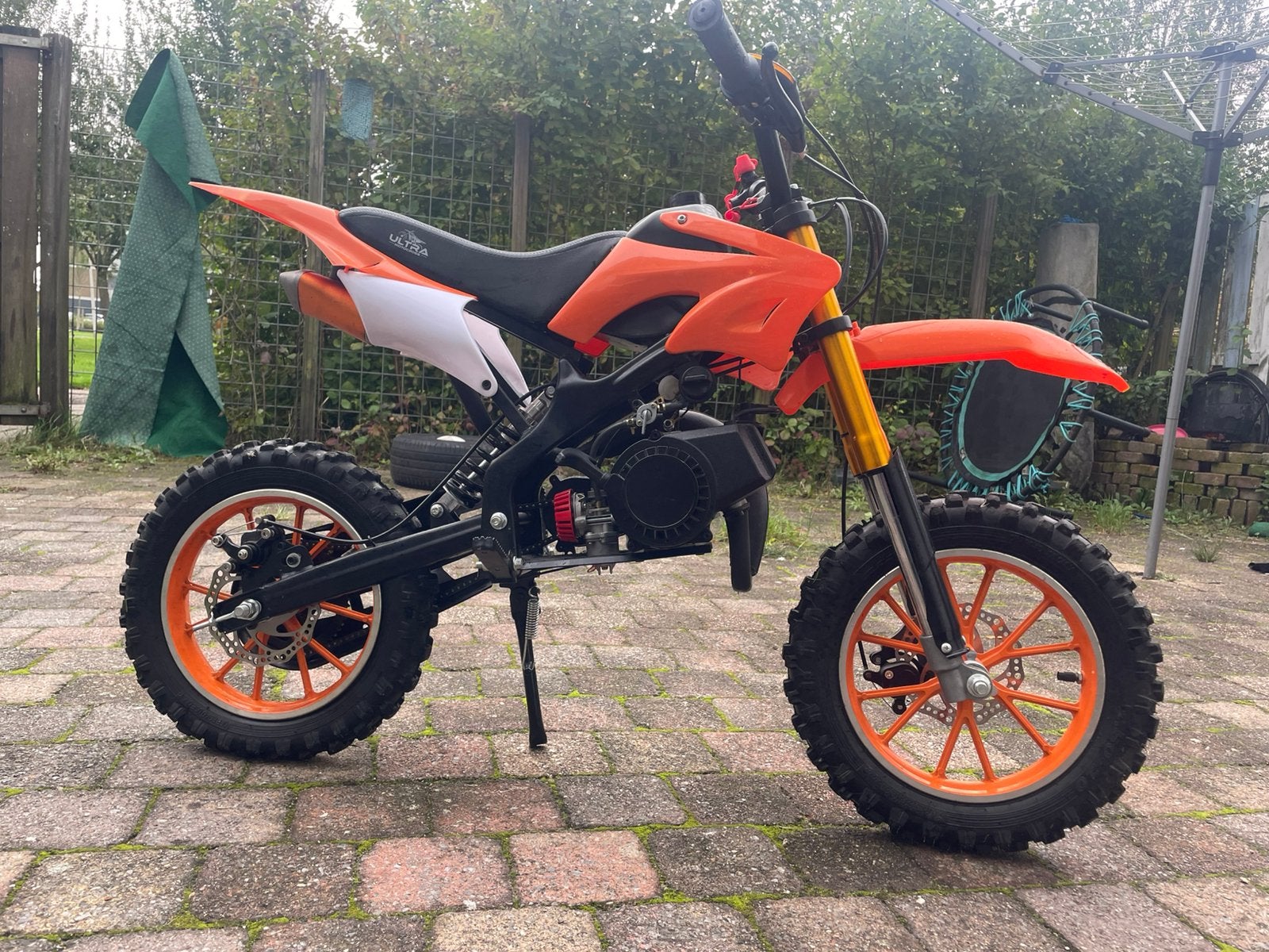 Ultra ILX Mini Crossmotor 49cc 2Takt | 55 km/h, Overige merken, Zo goed als nieuw, 3 versnellingen, 49 cc