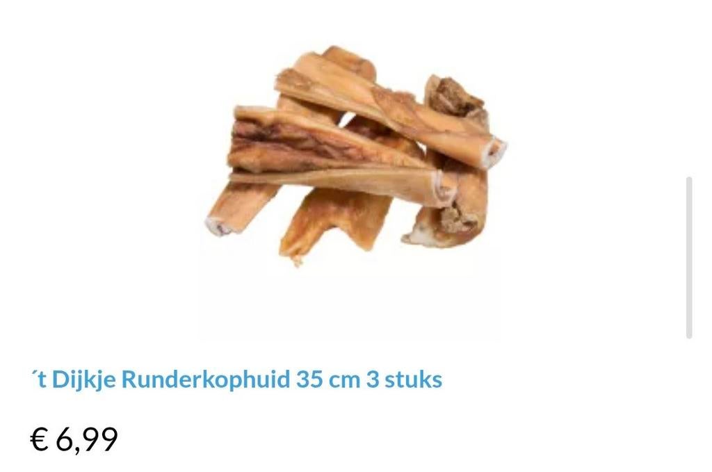 Natuurlijke hondensnacks, Dieren en Toebehoren, Dierenvoeding, Ophalen of Verzenden, Hond