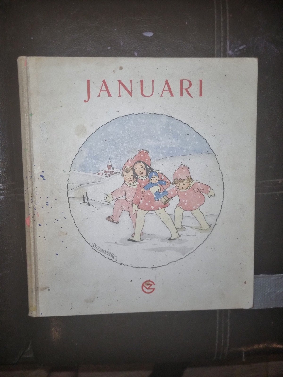 1e druk Januari Louwmaand - Rie Cramer (Vintage Kinderboek), Ophalen of Verzenden, Gelezen, Rie Cramer
