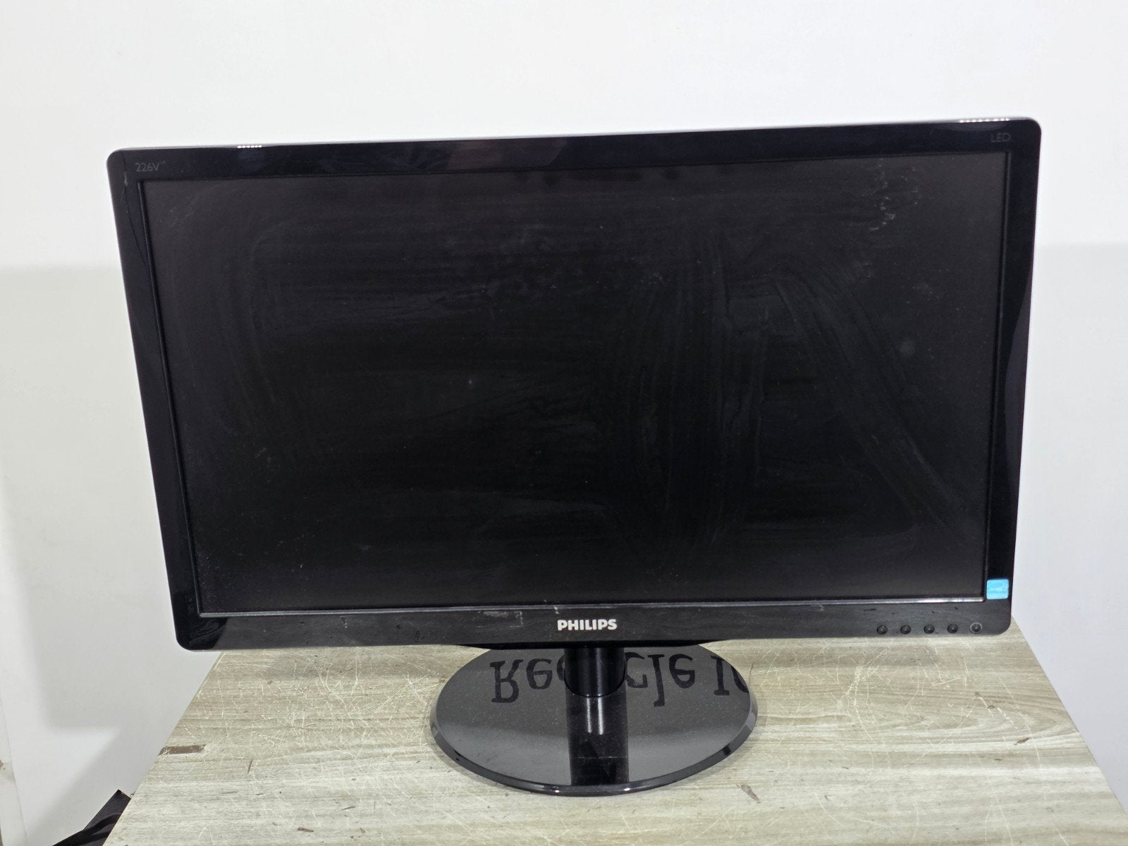Philips 226V4L LED Monitor vga aansluiting, Philips, Gebruikt, Full HD, Ophalen of Verzenden