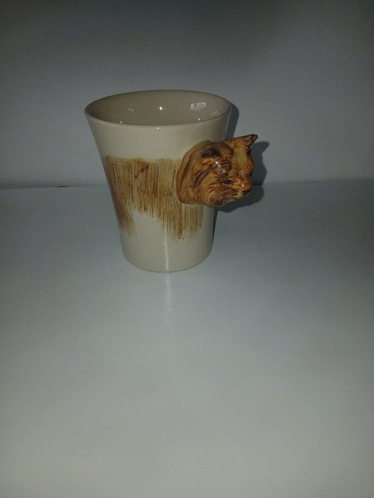 Te koop kom met een Yorkshire hoofd, Ophalen of Verzenden, Zo goed als nieuw, Kom(men), Overige stijlen