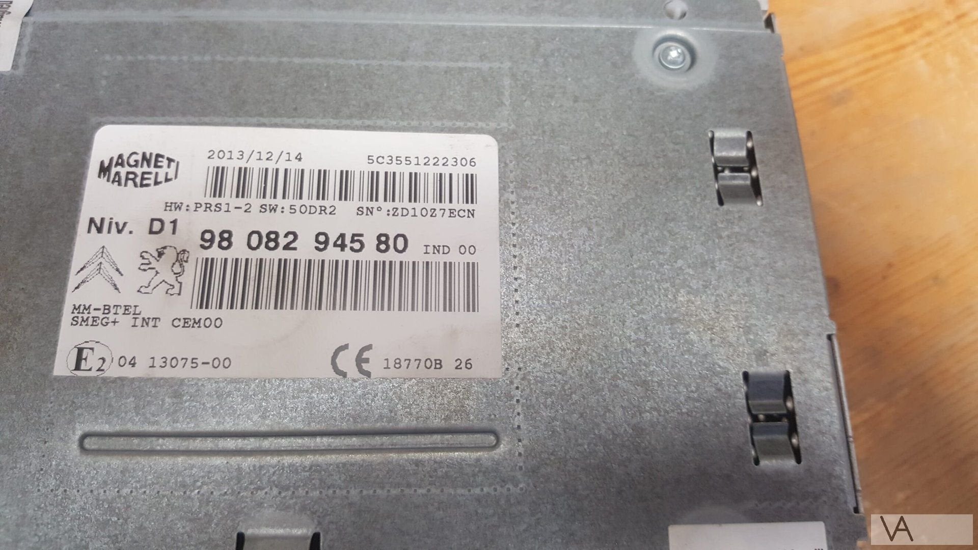 Radio navigatie module Peugeot 308 en Citroen C4 9808294580, Auto diversen, Autoradio's, Ophalen of Verzenden, -, -, -