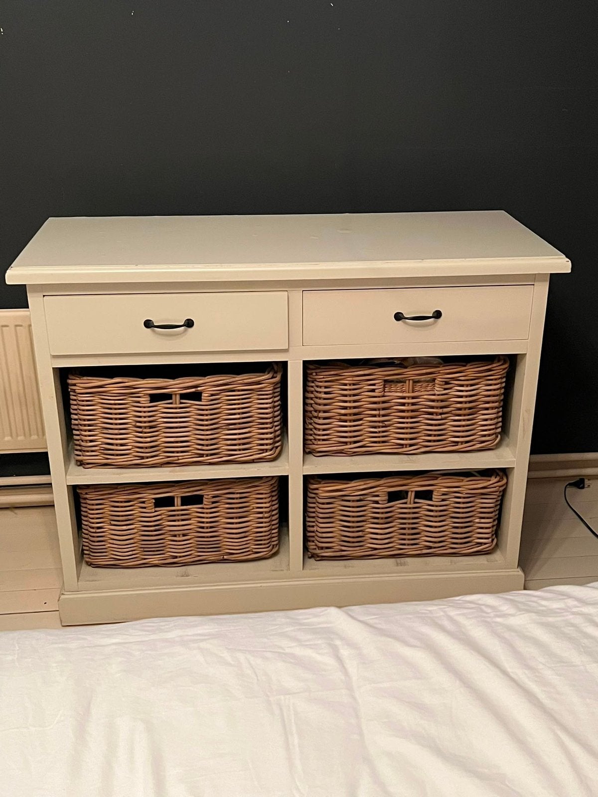 Lade/manden kast, Ophalen, 100 tot 150 cm, Zo goed als nieuw, Minder dan 100 cm