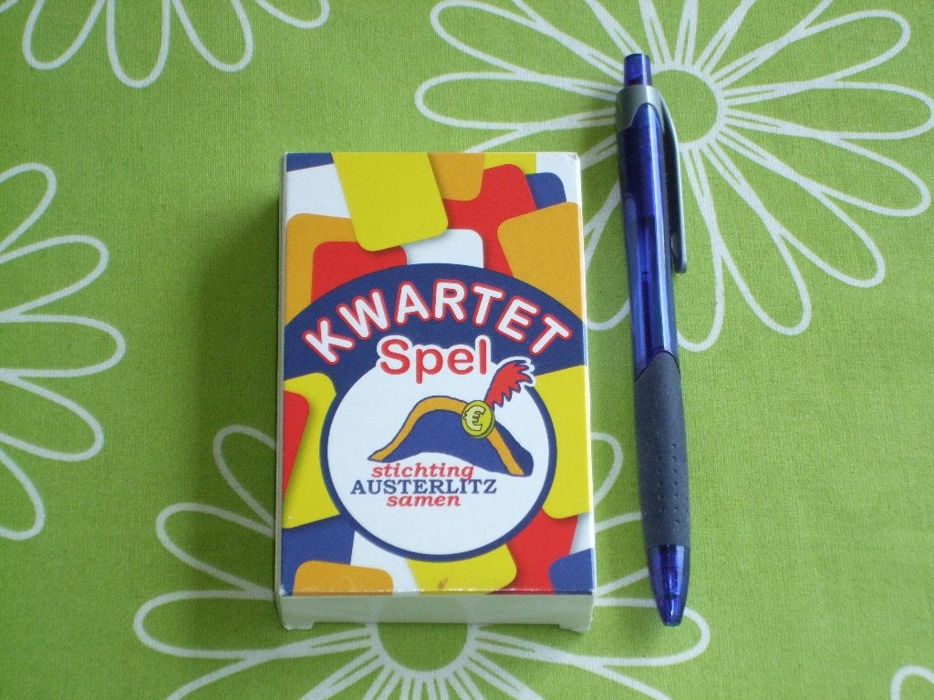 Stichting Austerlitz samen kwartet spel, Verzamelen, Speelkaarten, Jokers en Kwartetten, Ophalen of Verzenden, Zo goed als nieuw