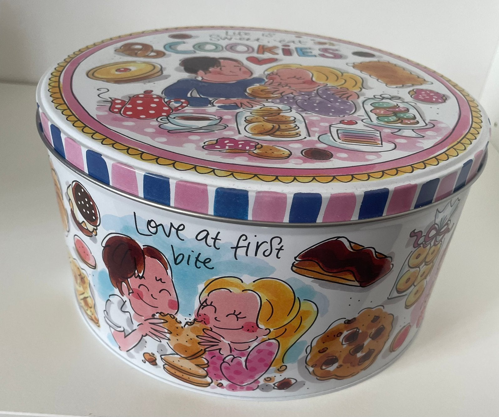 Blond Amsterdam Blik Cookie 20 cm, Verzamelen, Ophalen of Verzenden, Nieuw, Overige