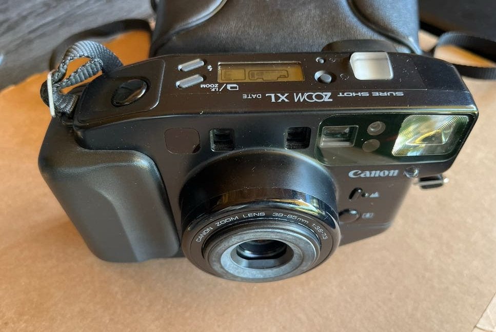 Canon Sure Shot Zoom XL Date compact camera, Ophalen of Verzenden, Gebruikt, Compact, Canon