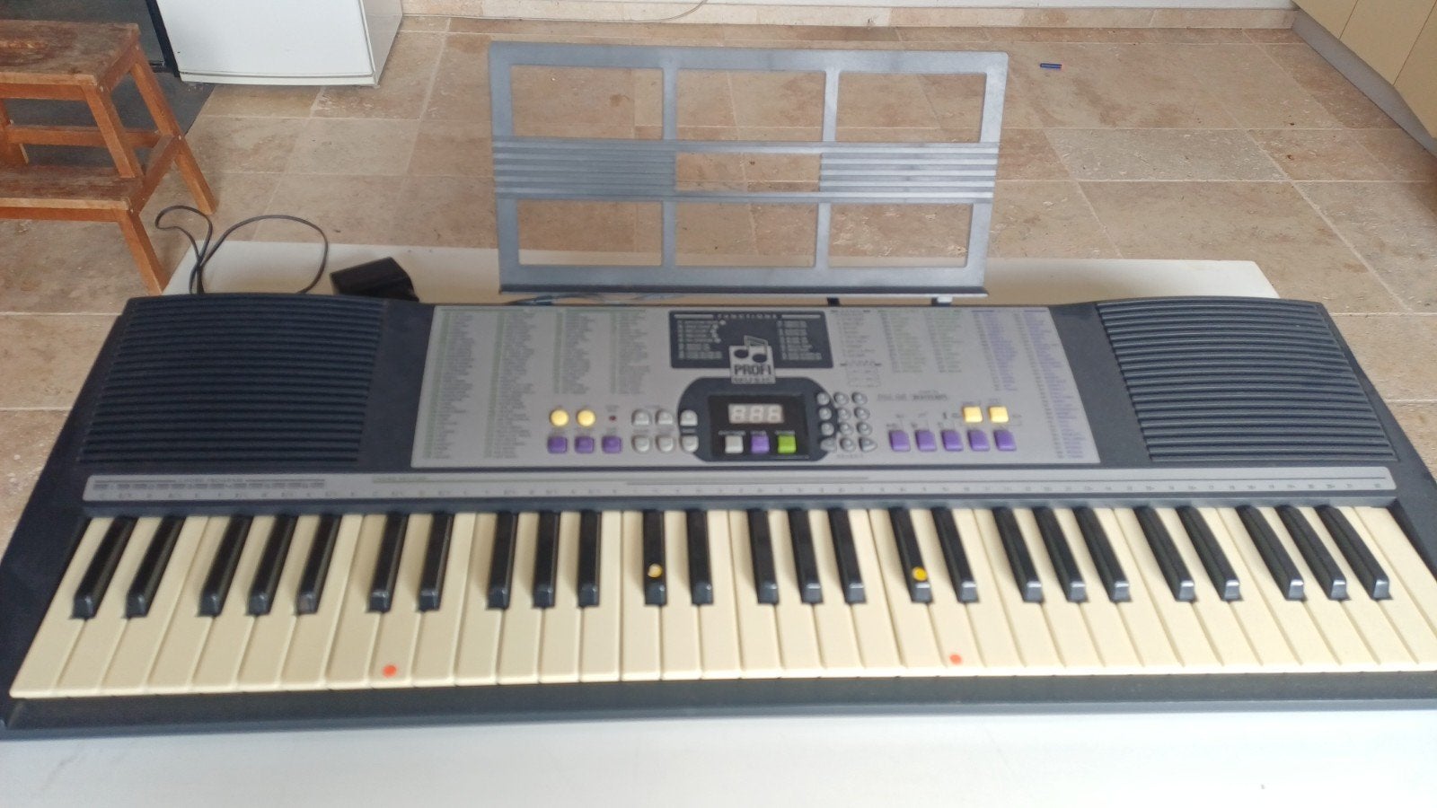 Profi Music Bontempi PM 680 keyboard met 61 toetsen, Overige merken, Ophalen of Verzenden, Met standaard, 61 toetsen