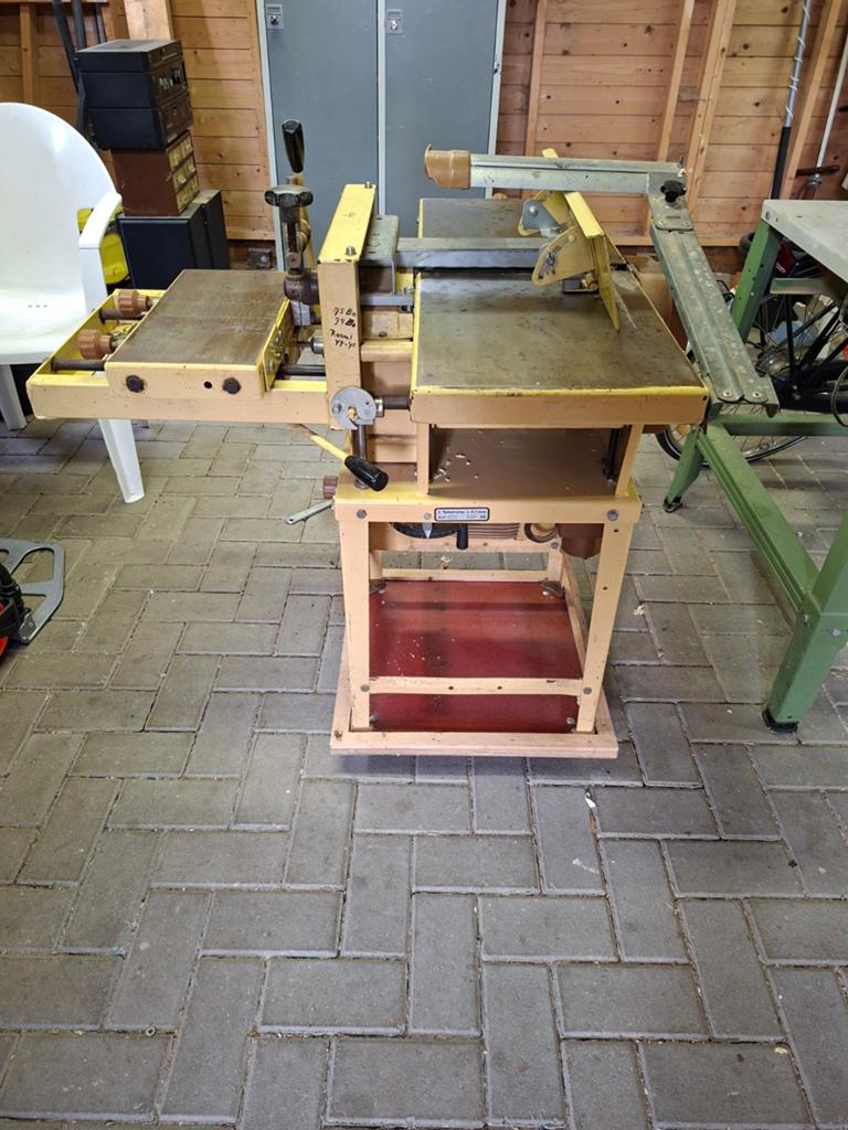 Scheppach HM2-Kombi Houtbewerkingsmachine, Doe-het-zelf en Verbouw, Schaafmachines, Ophalen of Verzenden, Gebruikt