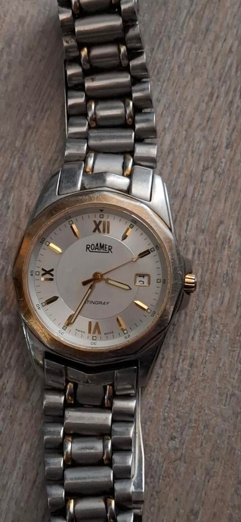 Roamer herenhorloge, Ophalen of Verzenden, Zo goed als nieuw, Staal, Overige merken