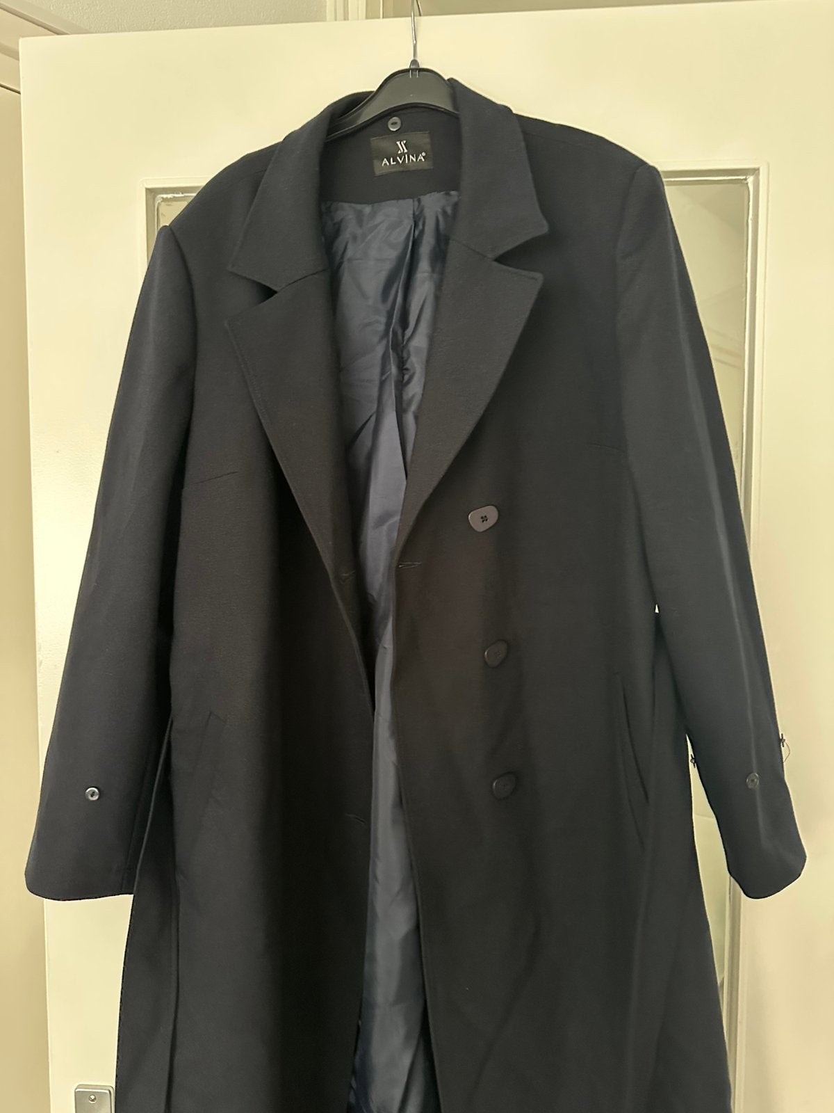 Alvina trechcoat maat 46, Ophalen of Verzenden, Zo goed als nieuw, Maat 46/48 (XL) of groter
