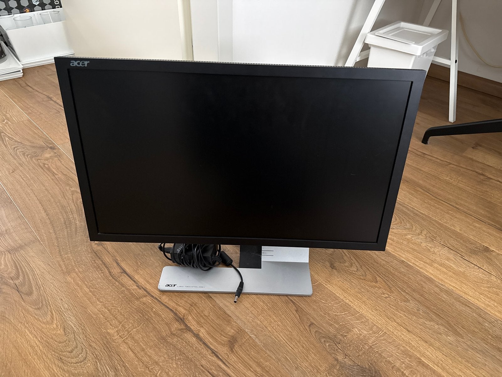 Acer S243HL 24 inch Full HD LED Monitor, Ophalen, Kantelbaar, Full HD, 60 Hz of minder