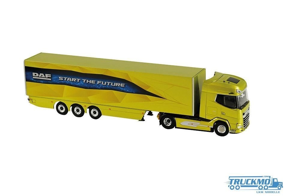 Wsi Models 1:50 DAF XF+XG+XG+ Box Trailer-3 axle, Ophalen of Verzenden, Nieuw, Bus of Vrachtwagen, Wsi