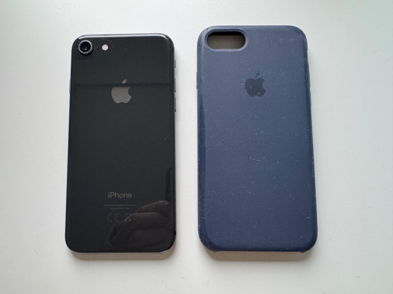 Apple iPhone 8 Space Gray, Ophalen, Zwart, Zo goed als nieuw, 64 GB