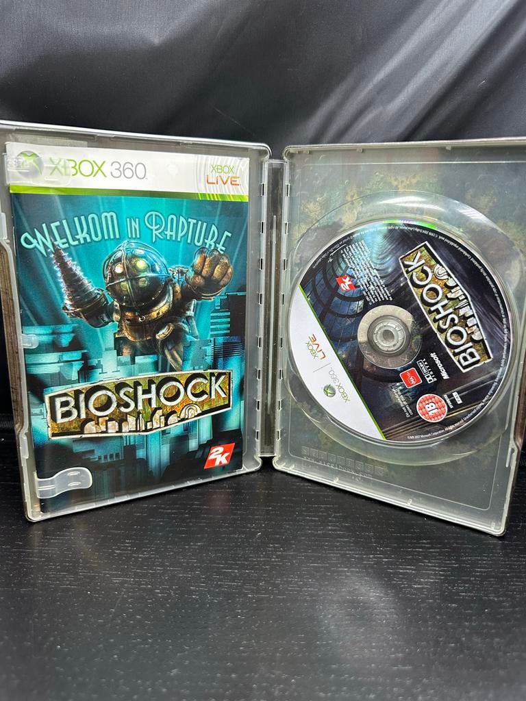 Bioshock - Xbox 360 (Steelbook Edition), Spelcomputers en Games, Games | Xbox 360, S, Vanaf 18 jaar, Shooter, 1 speler