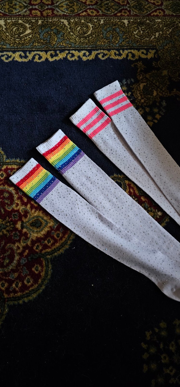 Rolschaats sokken over knee, Kleding | Dames, Ophalen of Verzenden, Sokken en Kniesokken