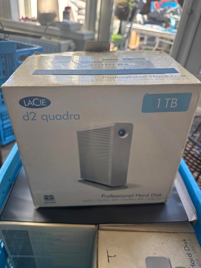 LaCie d2 quadra 1 TB externe harde schijf, Computers en Software, Harde schijven, Gebruikt, Server, HDD, Ophalen of Verzenden