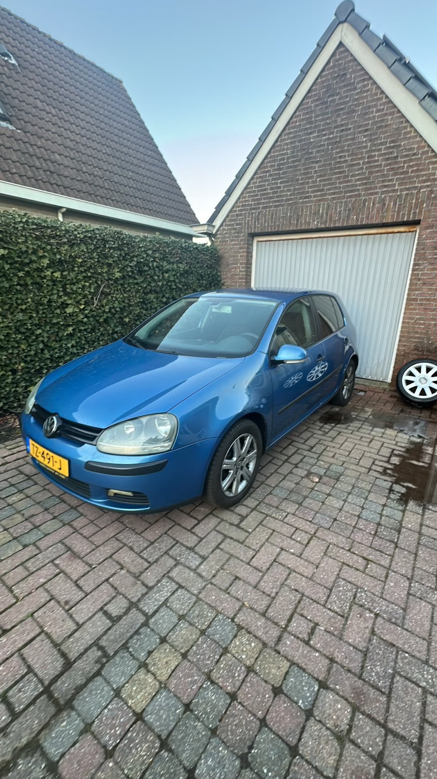 Volkswagen golf 5, Ophalen
