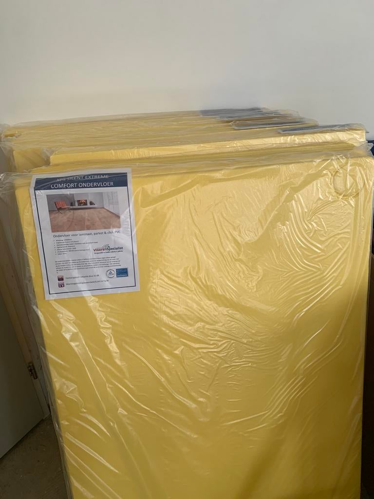 XPS silent extreme comfort ondervloer21db/10db, Ophalen, Overige materialen, 30 cm of meer, 50 tot 150 cm