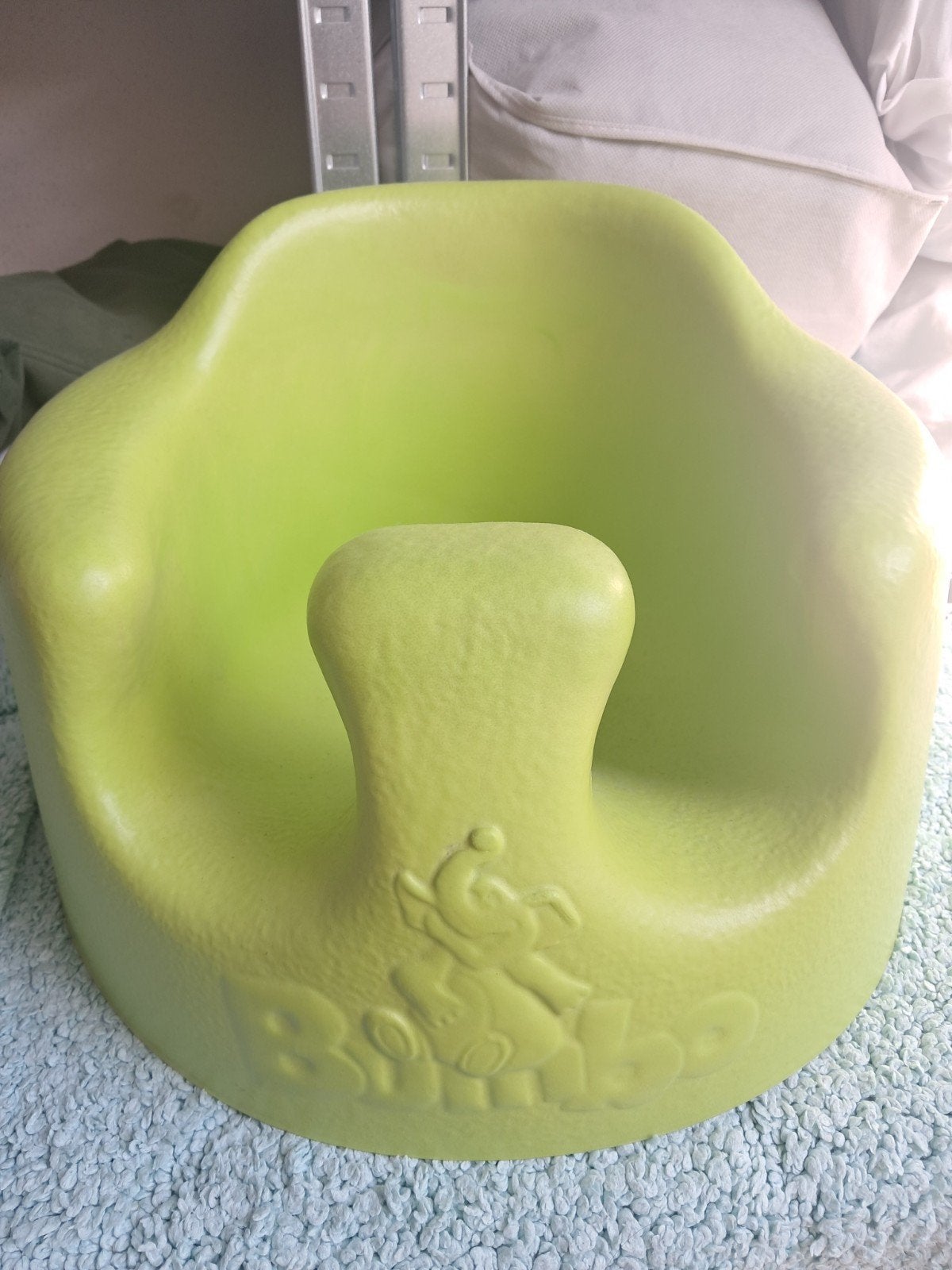 Bumbo Babyzitje Groen - Comfortabel en Veilig, Ophalen of Verzenden, Gebruikt, Overige typen