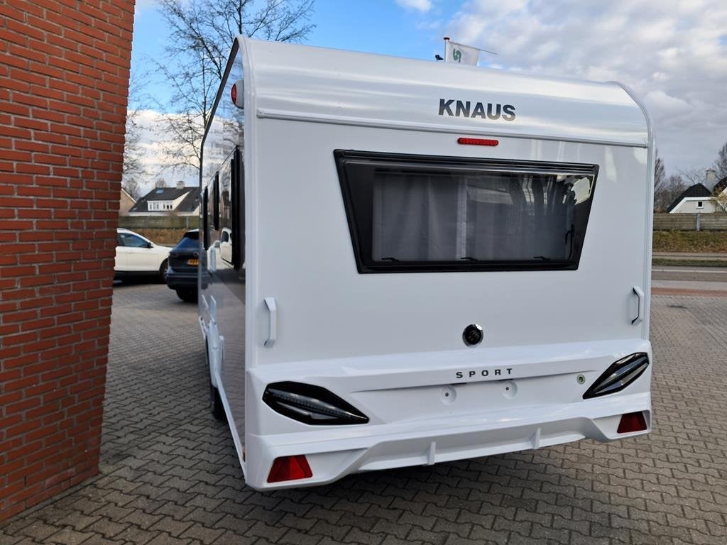 Knaus Sport 450 FU, Caravans en Kamperen, Schokbreker, Rondzit, Bedrijf, Overige typen