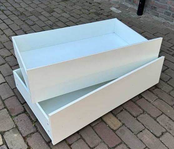 IKEA Malm bedlades - Wit, Ophalen, Gebruikt, Wit