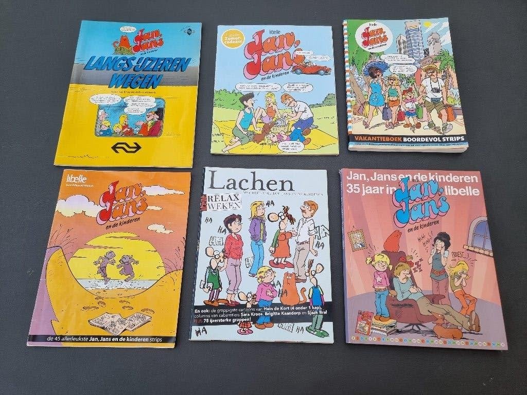 stripboeken van Jan , Jans en de kinderen/ nr 3 , 9 , 10 enz, Meerdere stripboeken, Ophalen of Verzenden, Gelezen, Jan kruis