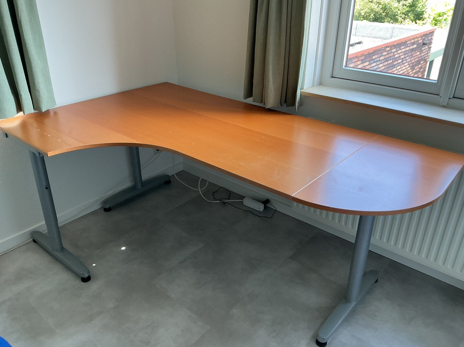 Ikea hoekbureau, Ophalen, Gebruikt, 120 cm, Hoekbureau