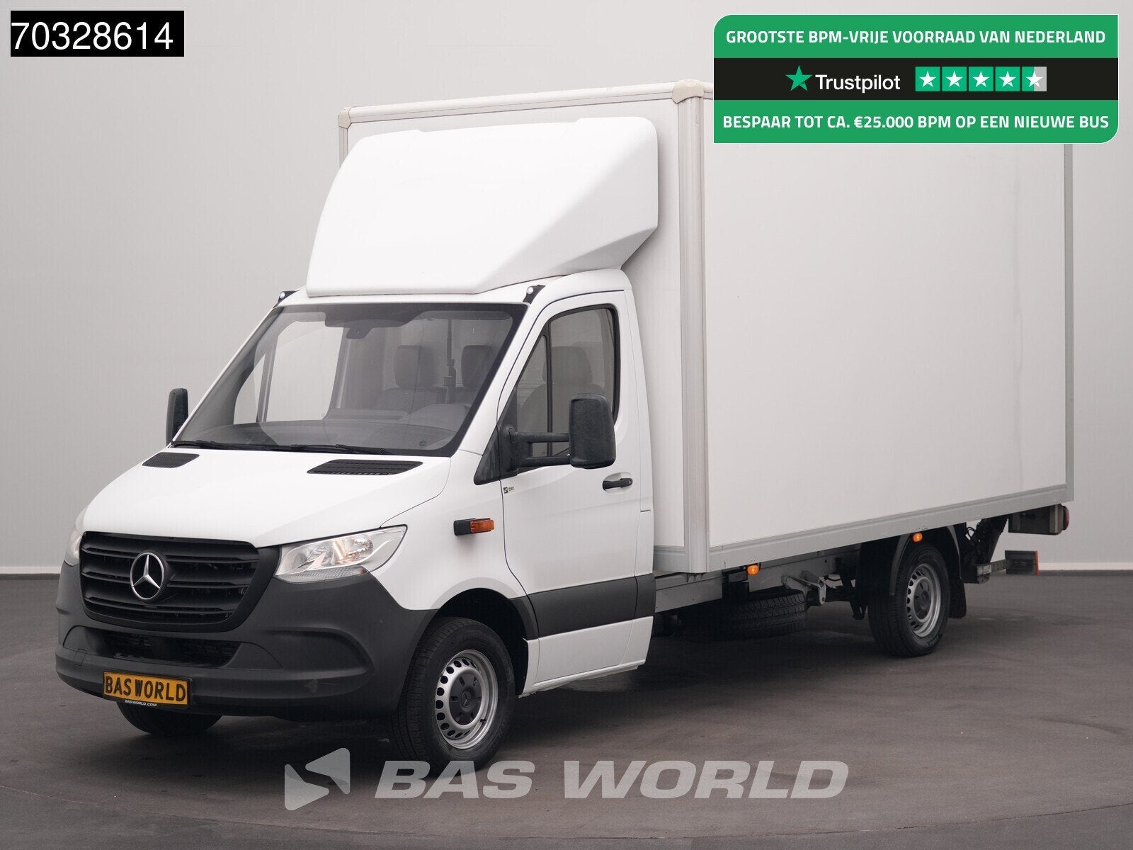 Mercedes Sprinter 314 CDI Automaat Bakwagen Laadklep Zijdeur, Automaat, Gebruikt, Euro 6, 4 cilinders