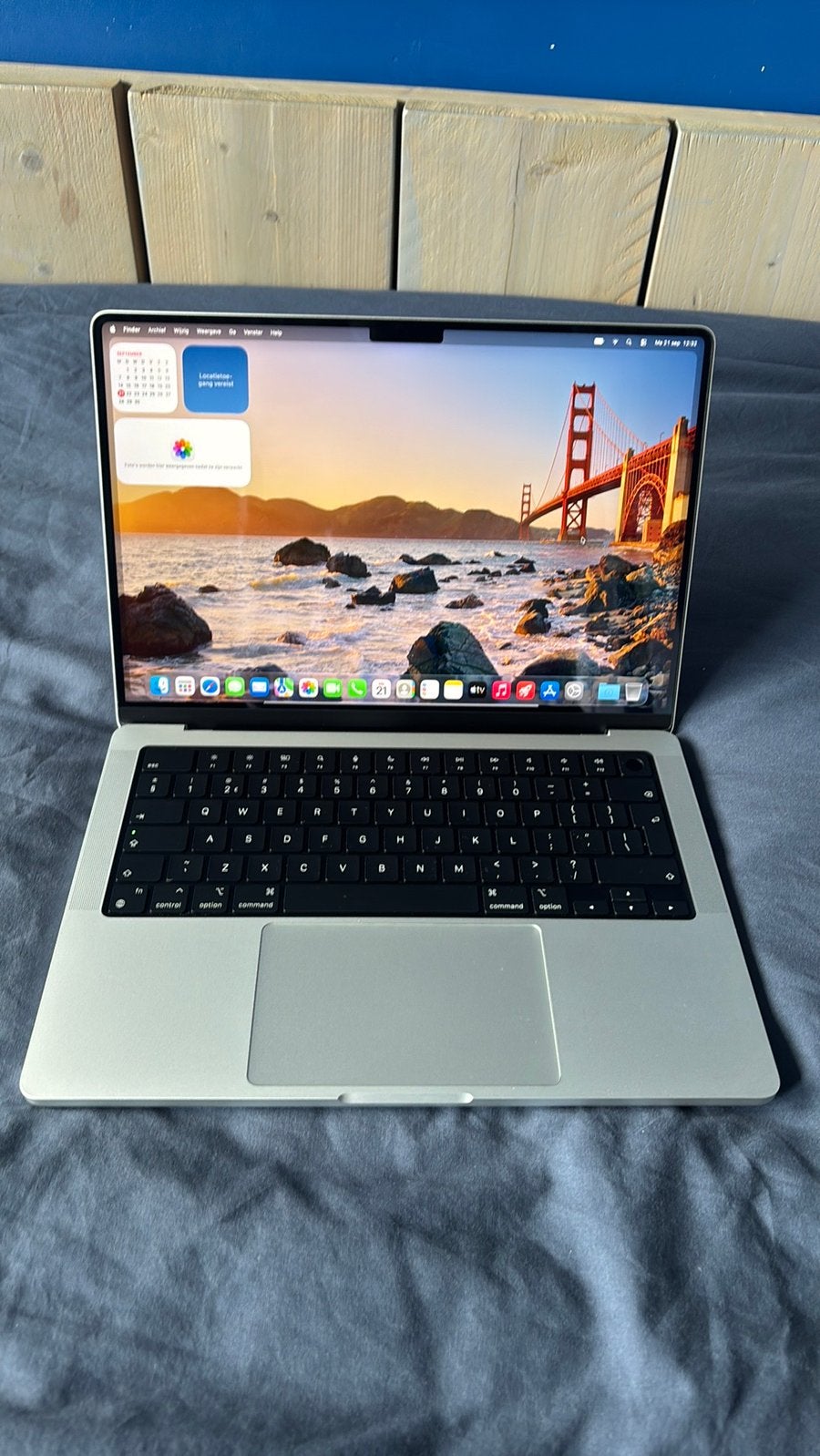 MacBook Pro 14-inch (2021) M1 Pro 16GB RAM, Computers en Software, MacBook Pro, Qwerty, Overige groottes, 512 GB