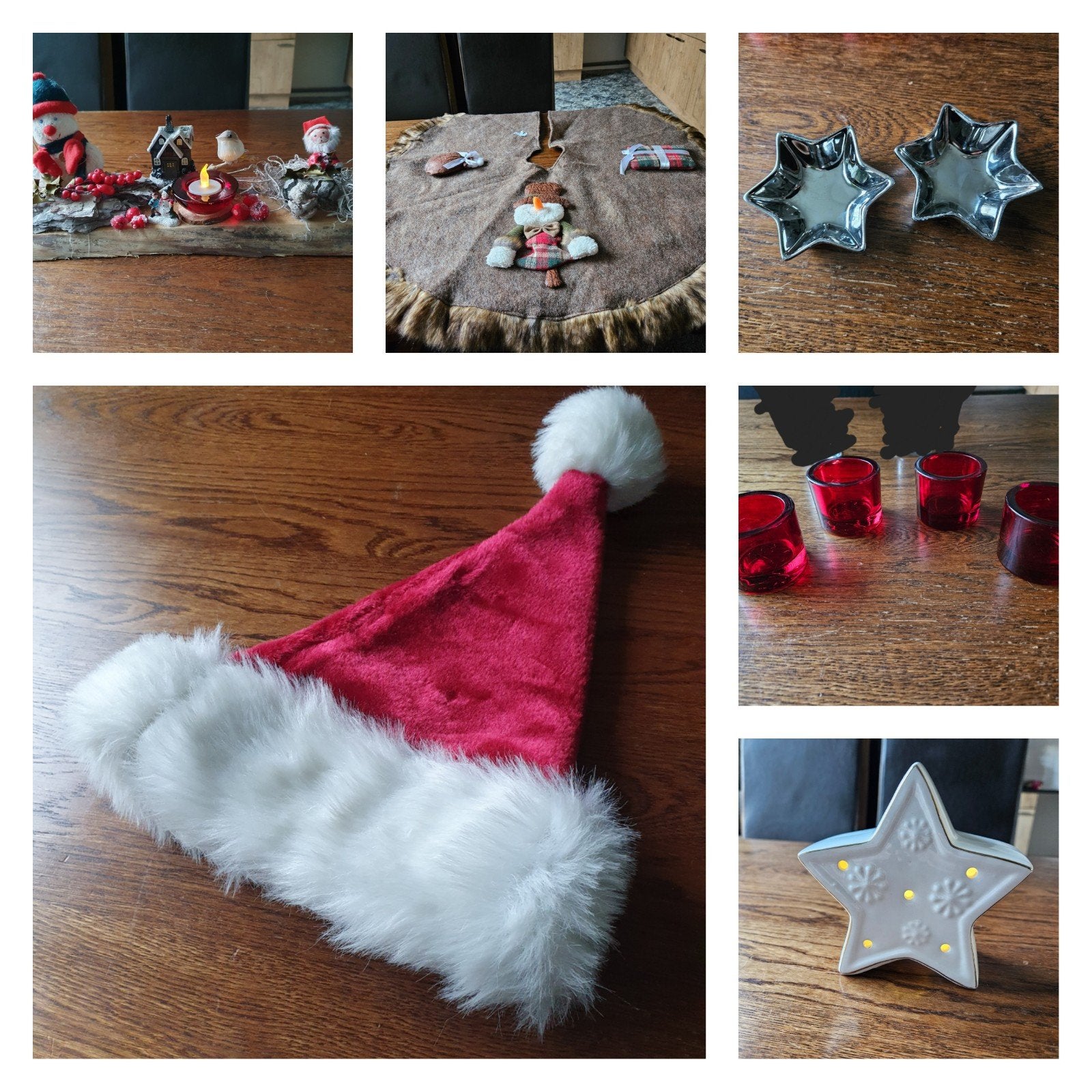 Zes Verschillende Nieuwe/Zo goed als Nieuwe Kerst Items, Ophalen of Verzenden, Zo goed als nieuw, Overige typen, Kerst of Sinterklaas